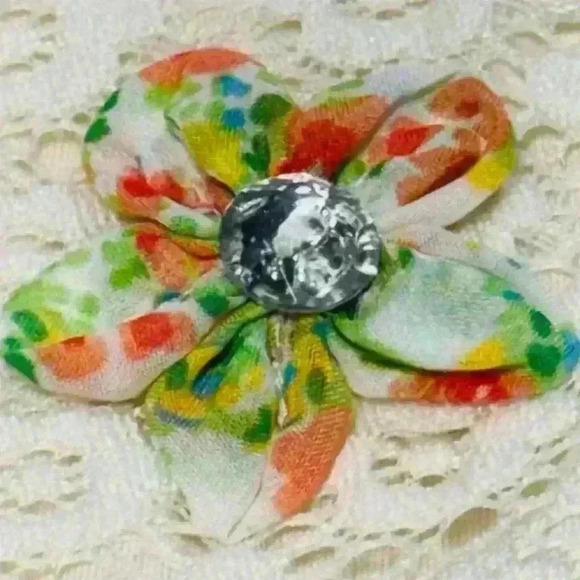 Little Lass Toddler Girls Floral High Low Dress Size 5 Party Dress - Picture 3 of 5